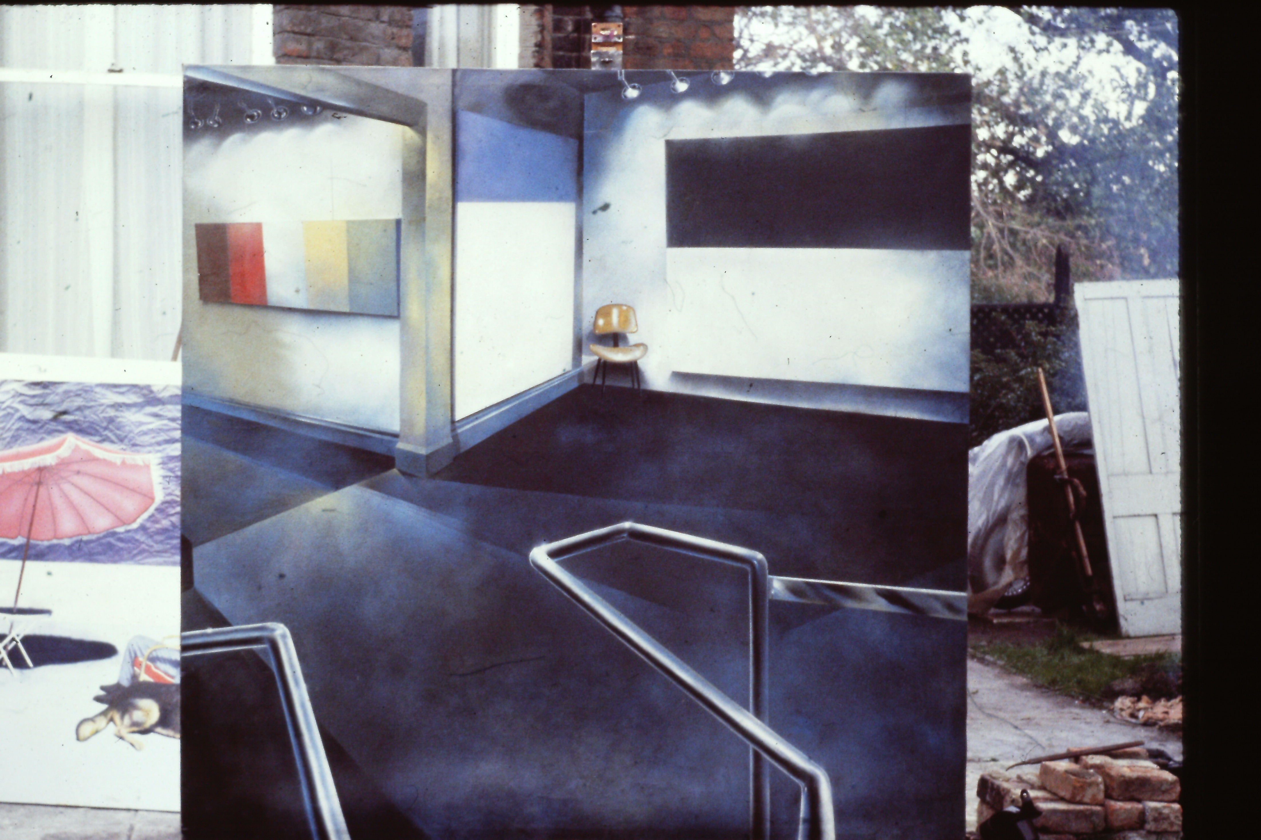1970 Private View or The Gallery 6ft x 6ft, Slide 4 (2)